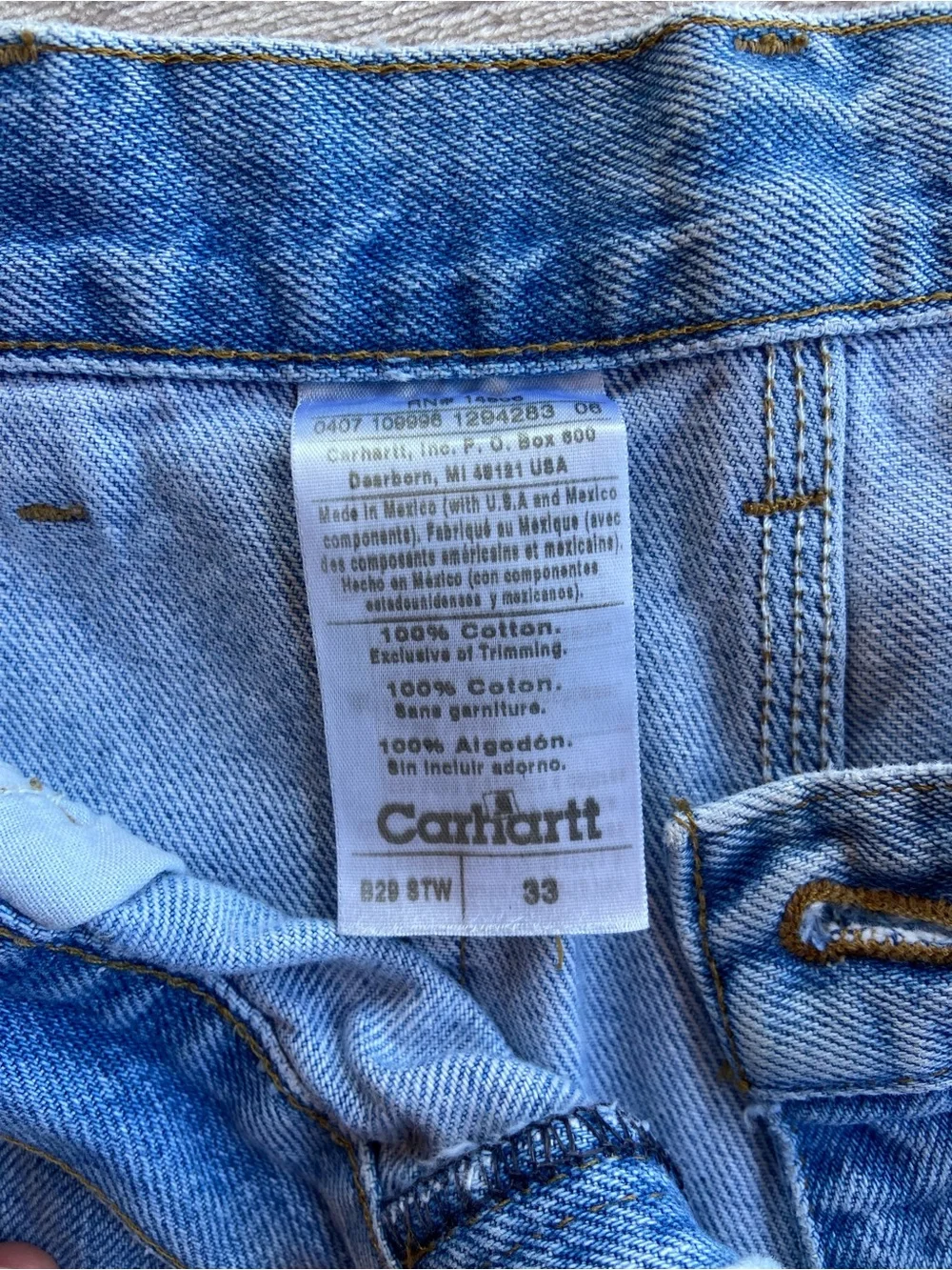 Carhartt vintage mens